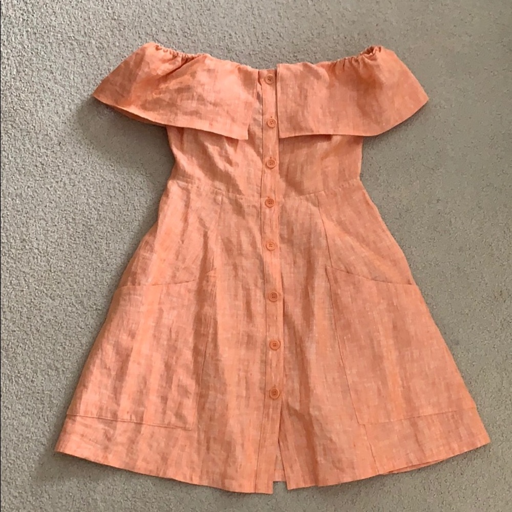 Sz 2 Reformation Linen Dress